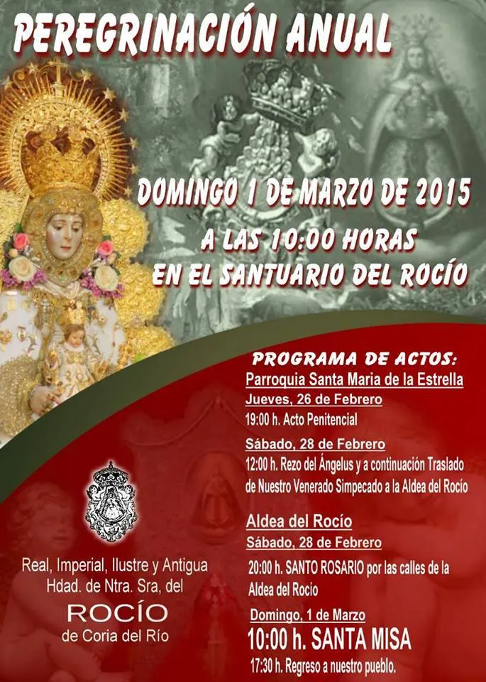 Peregrinacion Coria del Rio 2015