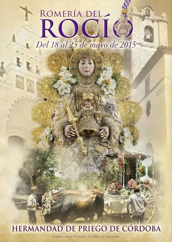 Priego de Córdoba Cartel Rocío 2015
