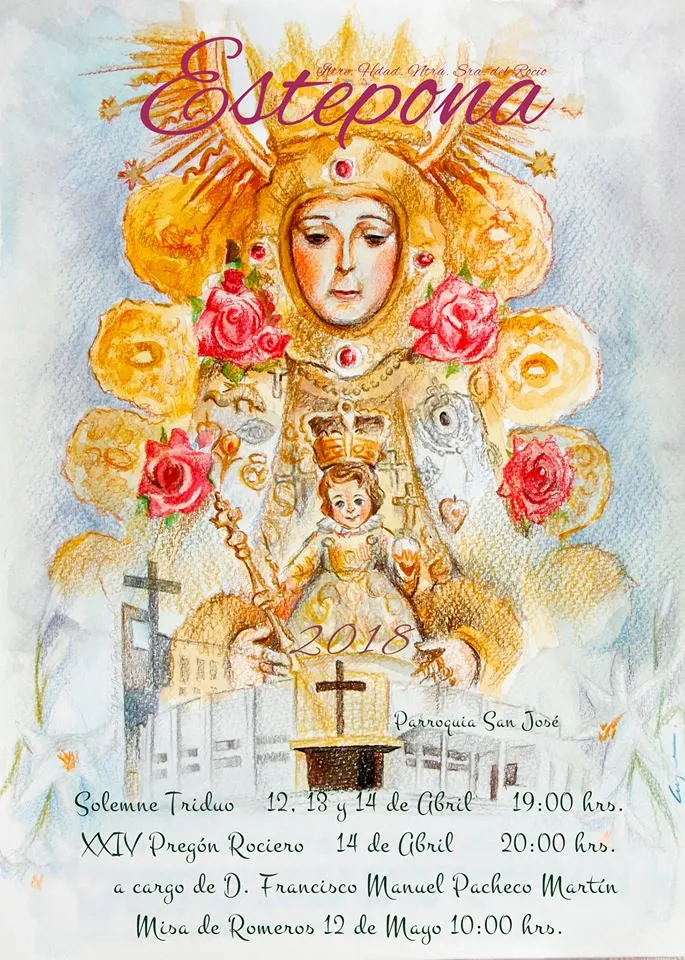 Estepona cartel rocio 2018