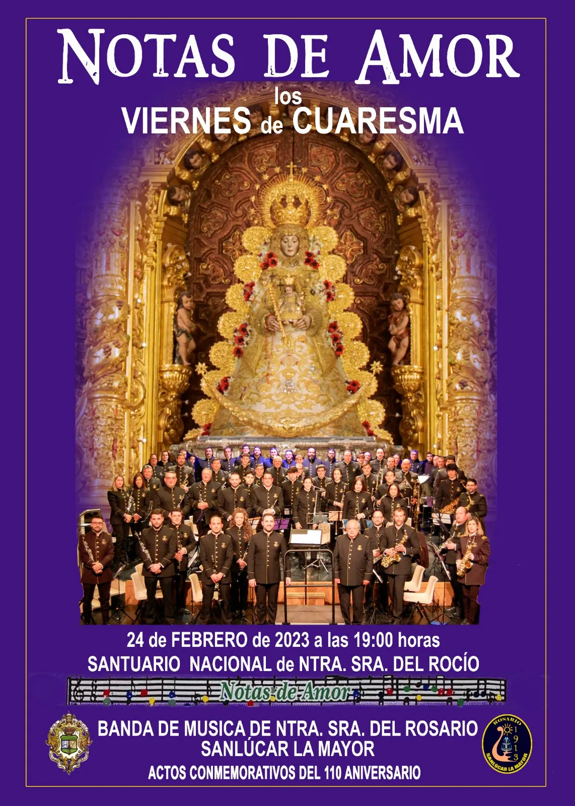 Notas de amor, los viernes de Cuaresma 2023