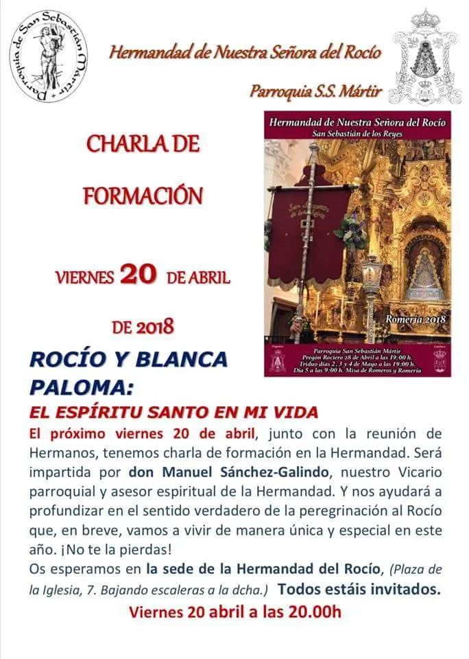 San Sebastian de los Reyes charlas