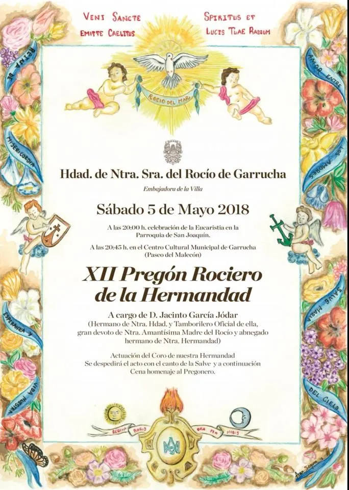 Garrucha pregon rocio 2018