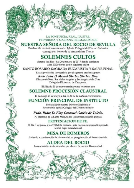 Sevilla triduo 2017