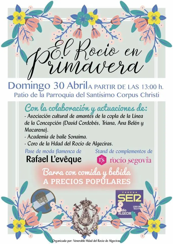 Algeciras rocio en primavera
