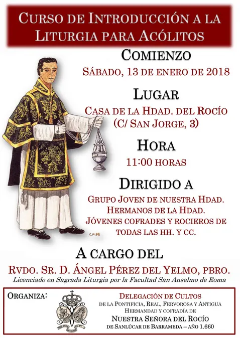 Sanlucar de Barrameda curso acolitos