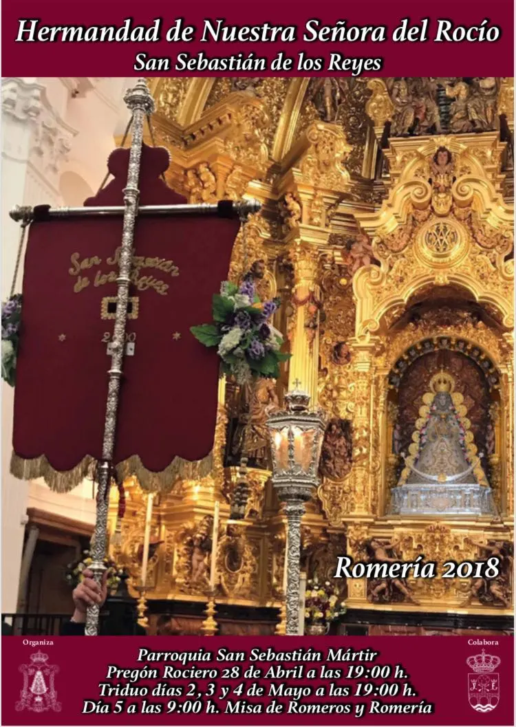 Cartel rocio San Sebastian de los Reyes 2018