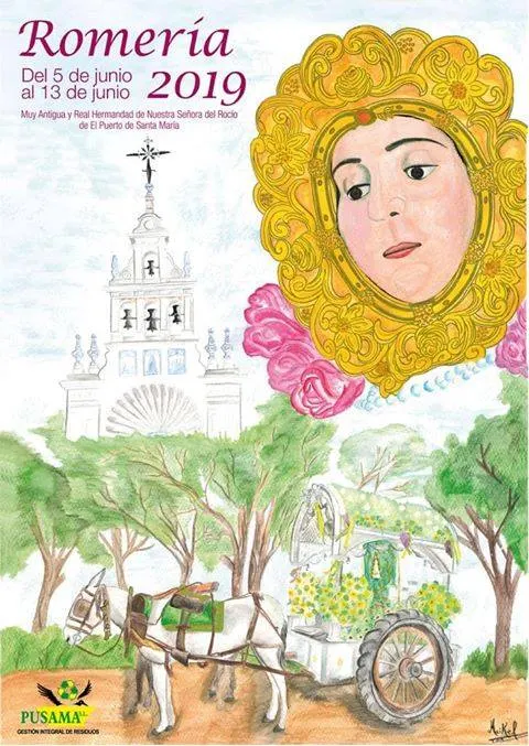 cartel rocio 2019 Puerto de santa maria