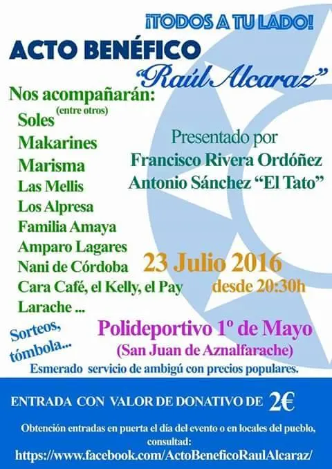 San juan de aznalfarache acto benefico