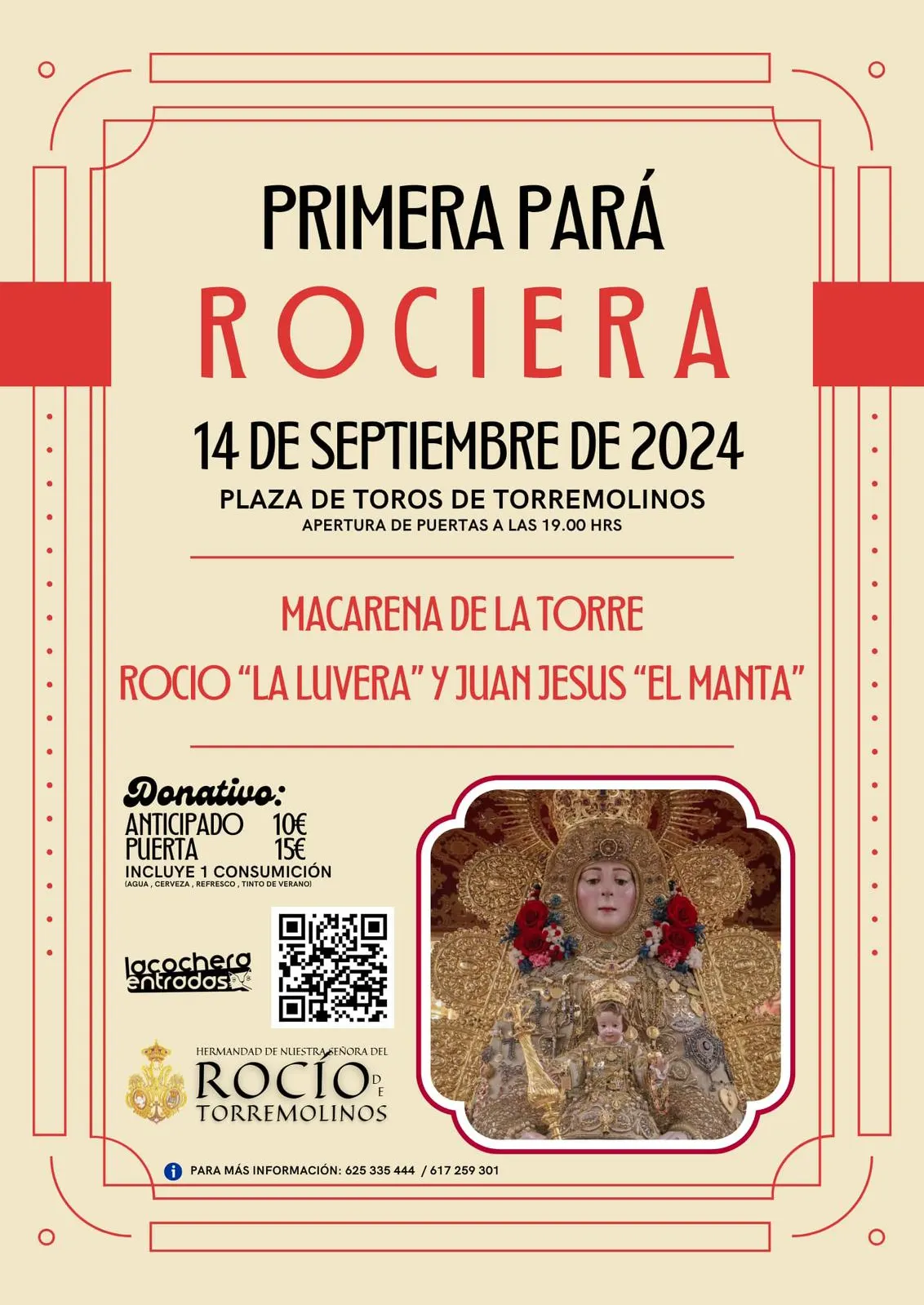 rocio torremolinos primera para rociera 2024