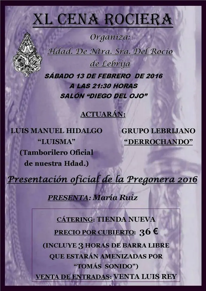 Lebrija Cena 2016