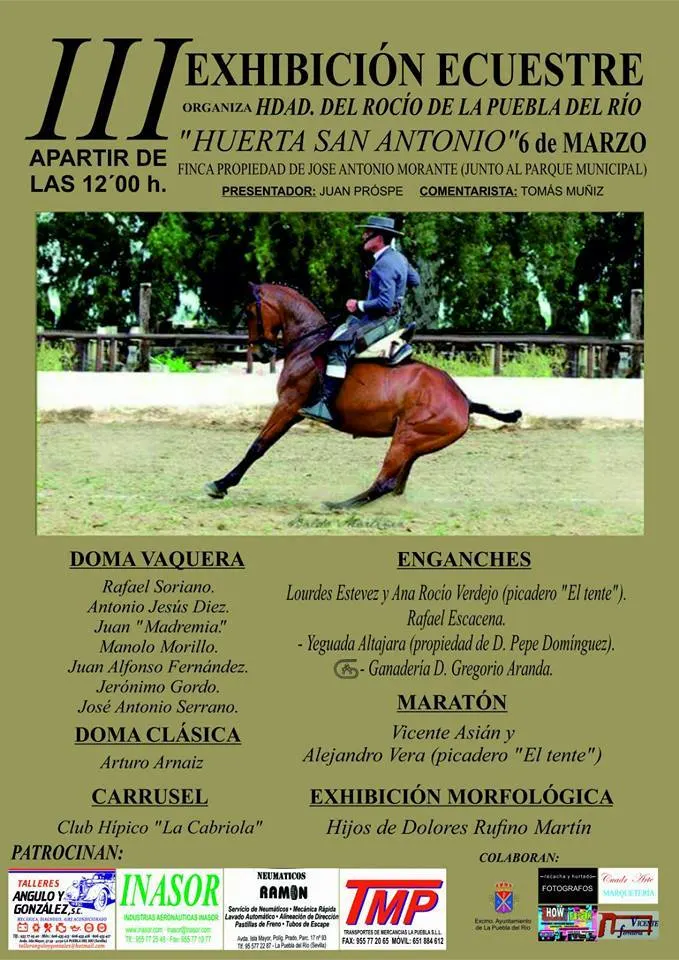 Puebla del rio ecuestre
