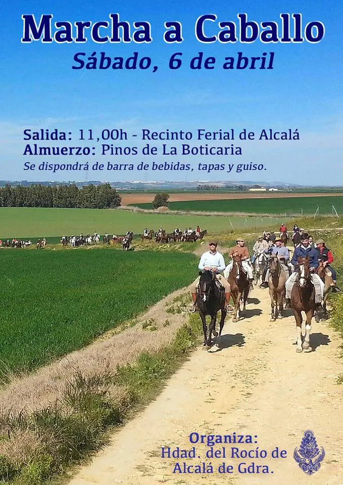 Alcala de guadaira rocio marcha a caballo