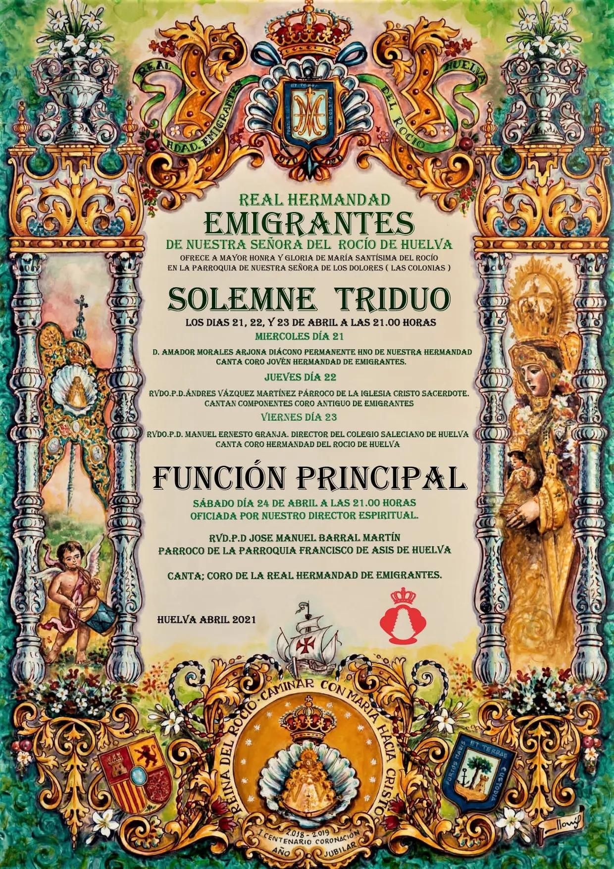 emigrantes triduo 2021