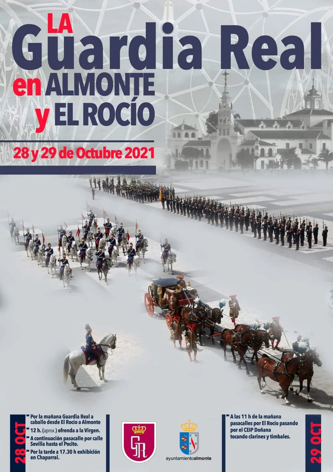 guardia real vista el rocio 2021
