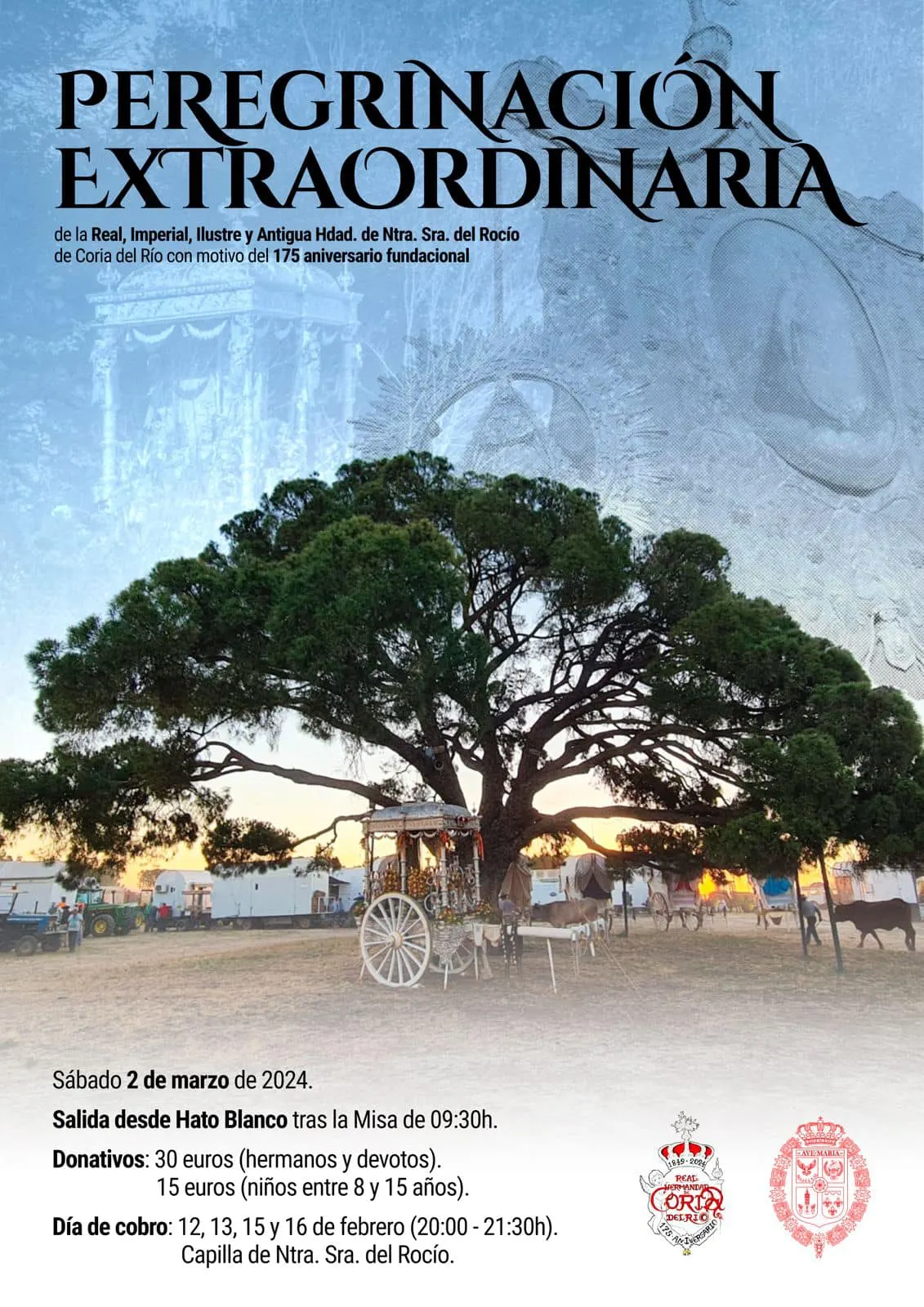 peregrinaacion extrordinaria rocio coria 175 años