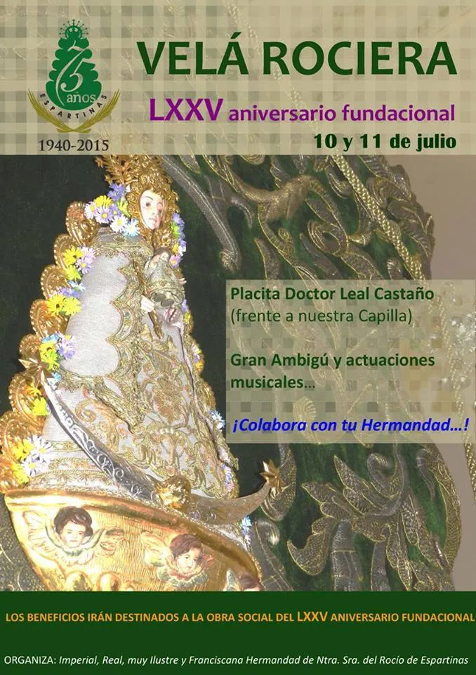 Vela rociera espartinas