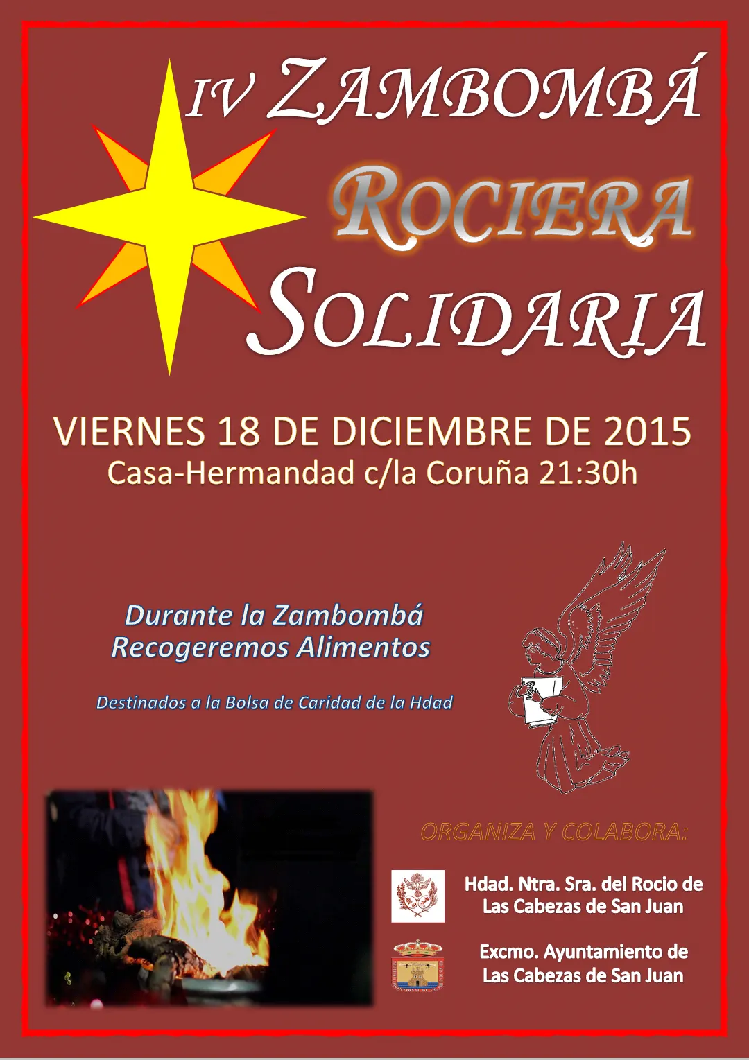 Las Cabezas Cartel Zambomba Rociera Solidaria