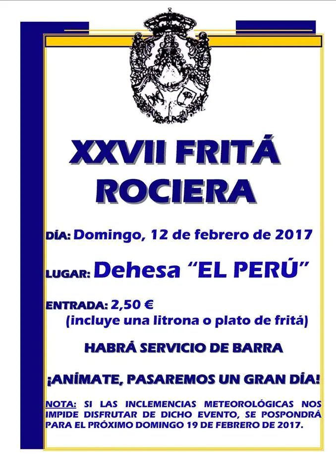 Chucena frita rociera