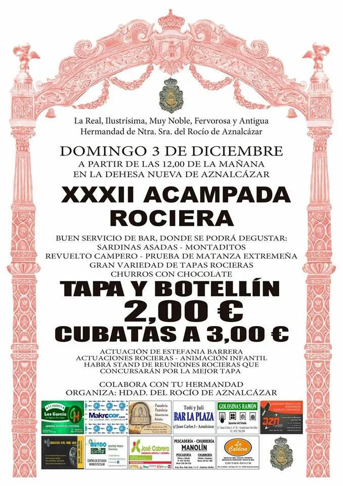 Aznalcazar XXXII acampada rociera
