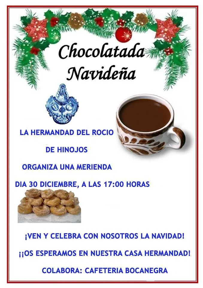 Hinojos chocolatada