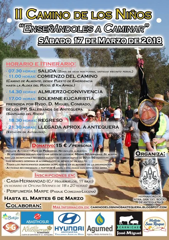 Antequera camino ninos