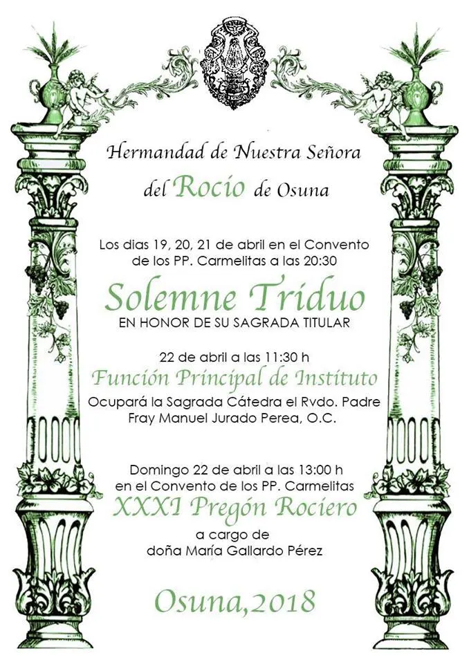 Osuna triduo 2018