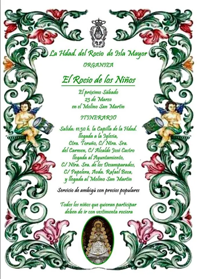 Rocio isla mayor rocio de los ninos