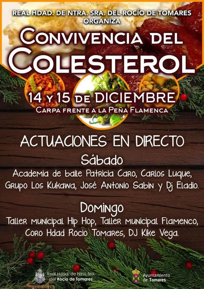 Tomares convivencia del colesterol 2019