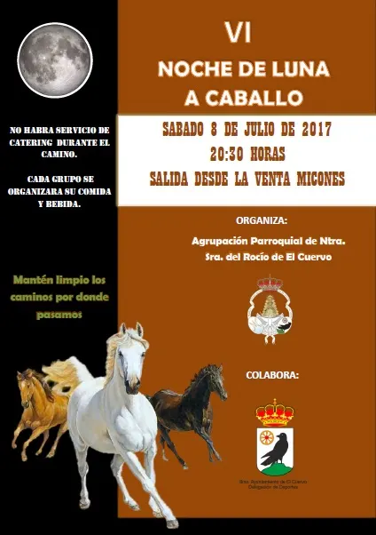El cuervo noche luna a caballo 2017
