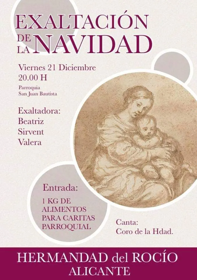Alicante exaltacion navidad rocio 2018