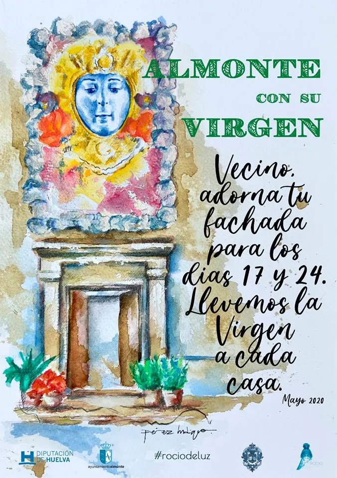 Almonte con su virgen del rocio 2020