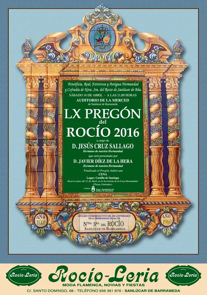 Sanlucar de Barrameda triduo 2016