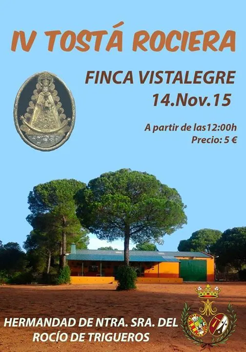 Trigueros tosta rociera 2015