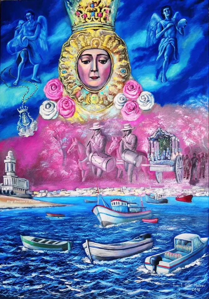 Isla Cristina cartel rocio 2018