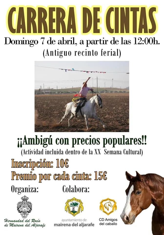Mairena del aljarafe carrera de cintasa