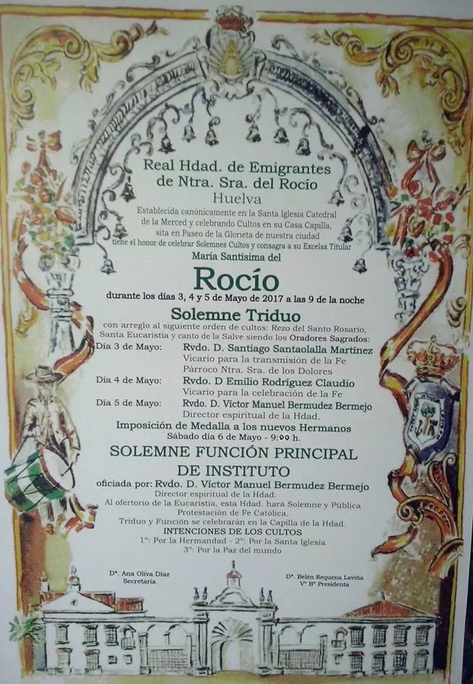Emigrantes triduo 2017