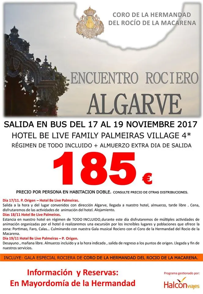 Macarena encuentro rociero algarve