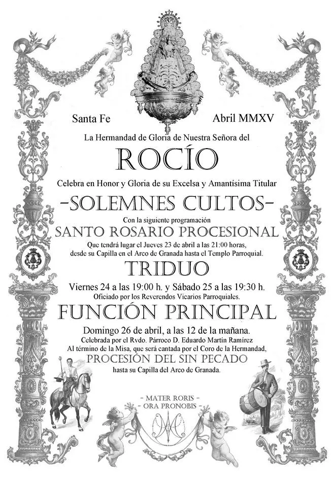 Santa Fe triduo 2015