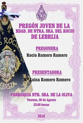 lebrija joven pregon