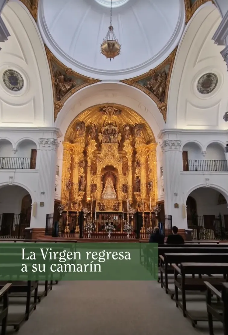 La Virgen en su camarin de nuevo diciembre 2023