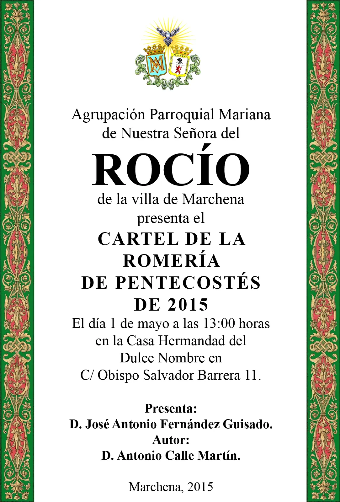 cartel marchena presentacion 2015