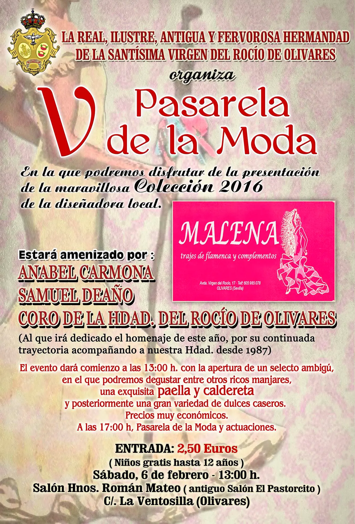 Olivares DesfileTrajesFlamenca2016