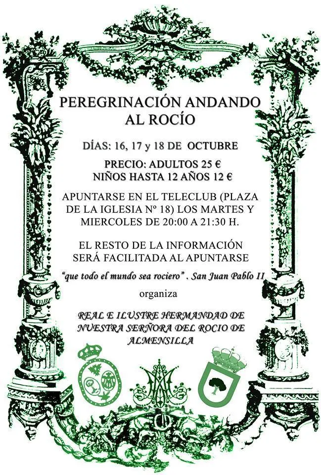 almensilla peregrinacion al rocio