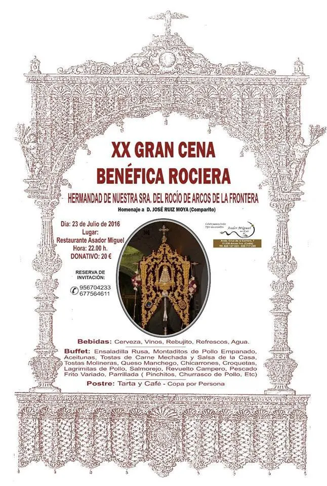 Arcos cena benefica