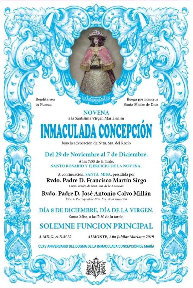 inmaculada almonte matrzi 2019