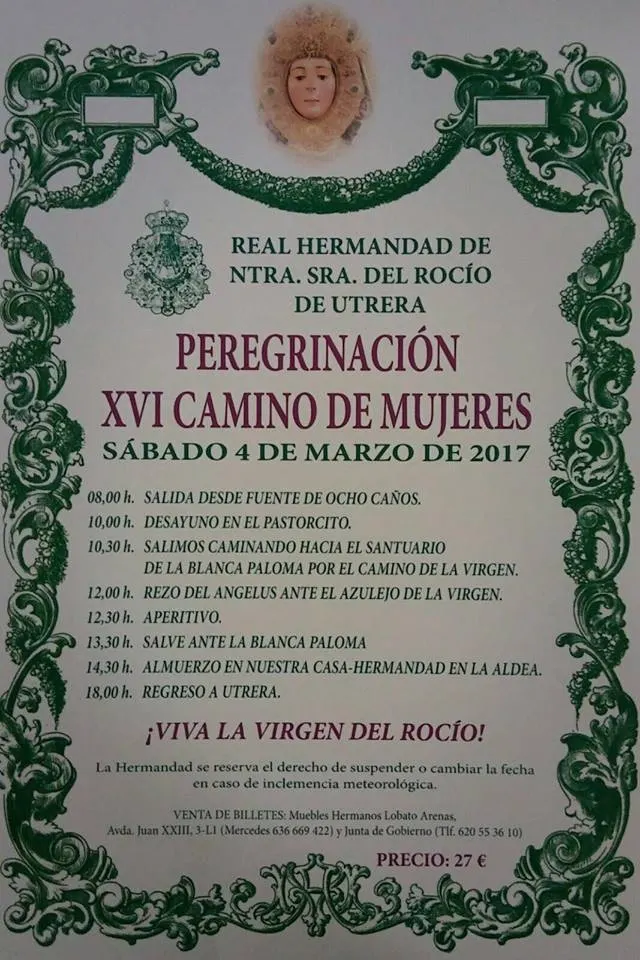 Utrera paeregrinacion mujeres