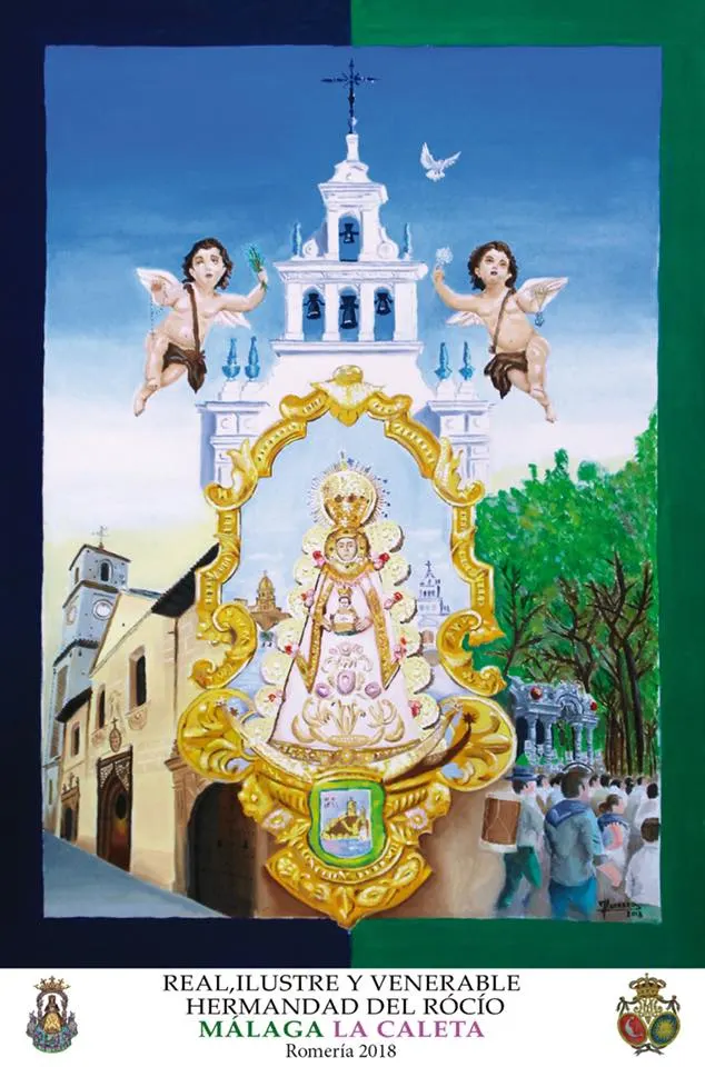 La Caleta Malaga cartel rocio 2018