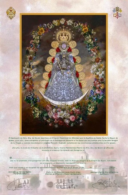 indulgencia virgen rocio