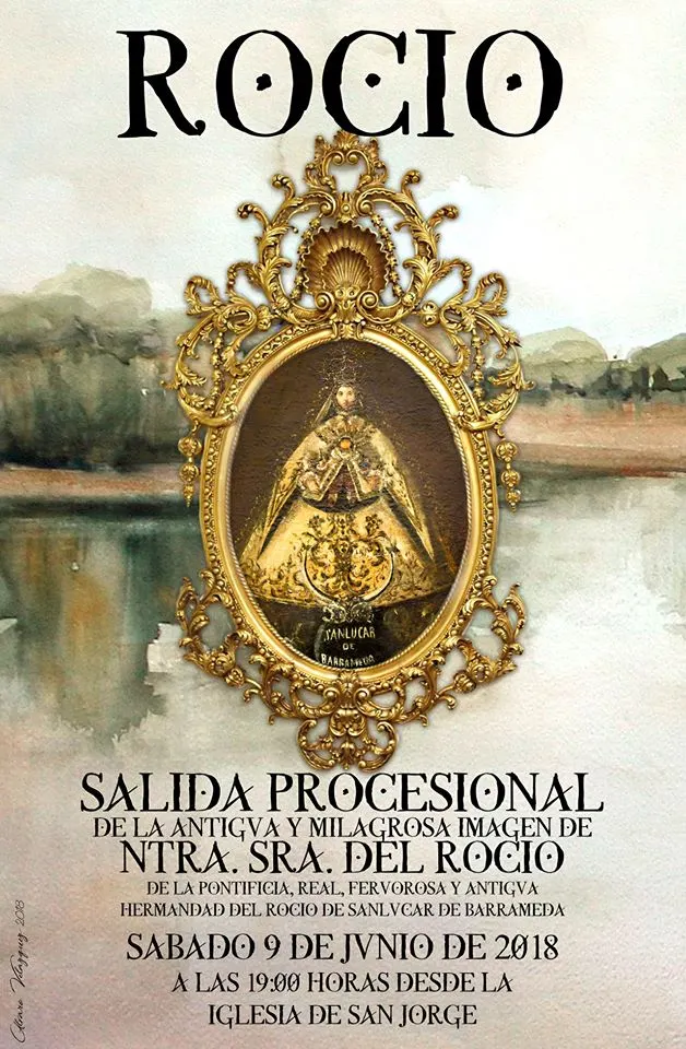 Sanlucar de Barrameda salida virgen rocio 2018