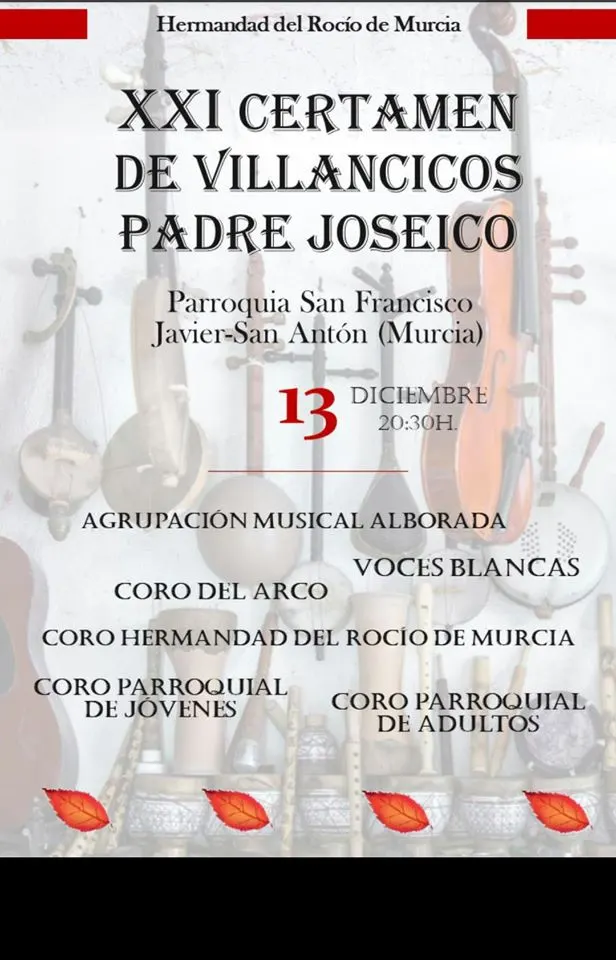 Murcia certamen villancicos 2019